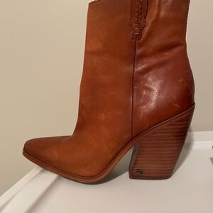 Sam Edelman Women's Brown Leather  Boots